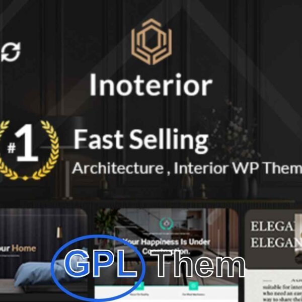 Inoterior v4.5 – Architecture & Interior Designer WordPress Theme + RTL