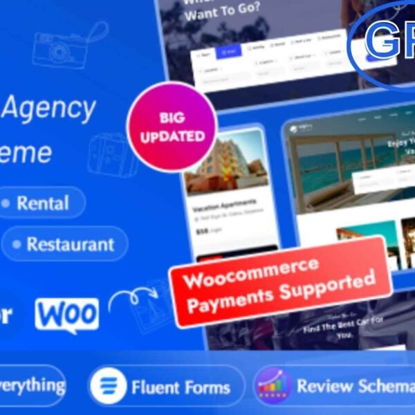 Tripfery v1.3.2 – Travel & Tour Booking WordPress Theme