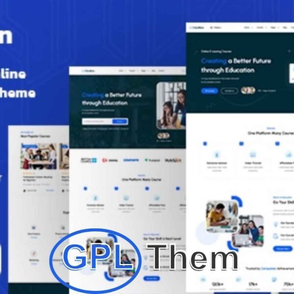 Edumoon v1.3 – Education LMS WordPress Theme
