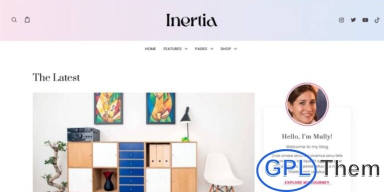 Inertia – Clean & Fast Blog and Magazine WordPress Theme Inertia is a lightweight, multipurpose WordPress theme designed for blogs, online magazines, and content-rich websites. Built for speed and SEO optimization, Inertia delivers exceptional performance and accessibility compliance, ensuring a smooth user experience across all devices.