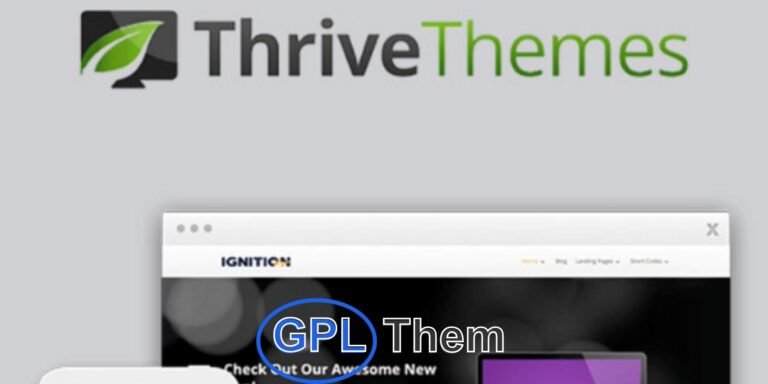Ignition by Thrive Themes – High-Converting WordPress Theme for Marketers Ignition is a powerful and conversion-optimized WordPress theme designed specifically for marketing-focused websites. Whether you're promoting a product, offering a free trial, or running a lead generation campaign, Ignition gives you the tools to drive action and boost engagement.