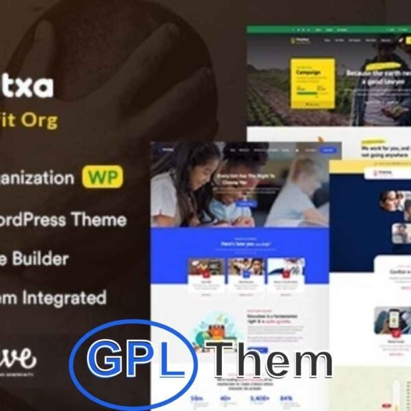 Charitxa – Multipurpose Nonprofit & Charity WordPress Theme Charitxa is a modern, fully responsive WordPress theme designed for nonprofits, charities, fundraising campaigns, NGOs, environmental organizations, and volunteer groups.