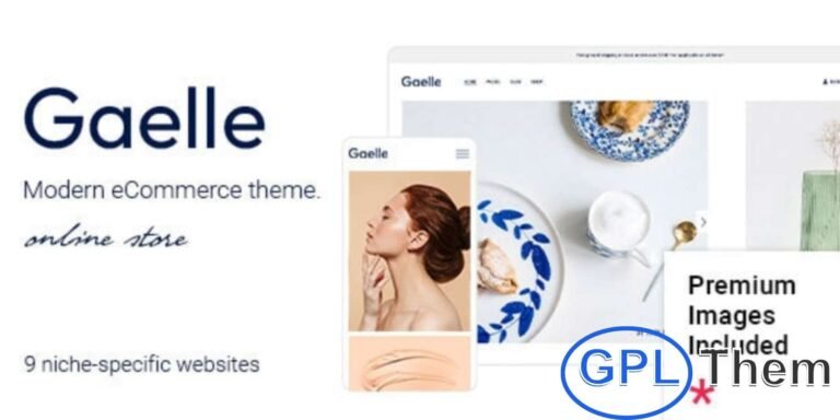Gaelle – Modern Elementor eCommerce WordPress Theme Gaelle is a stylish and powerful Elementor-based WooCommerce WordPress theme crafted for modern online shops and eCommerce businesses.