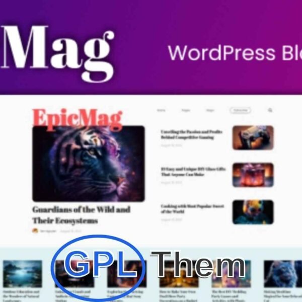 EpicMag v24.01.06-2243 – News Magazine WordPress Theme