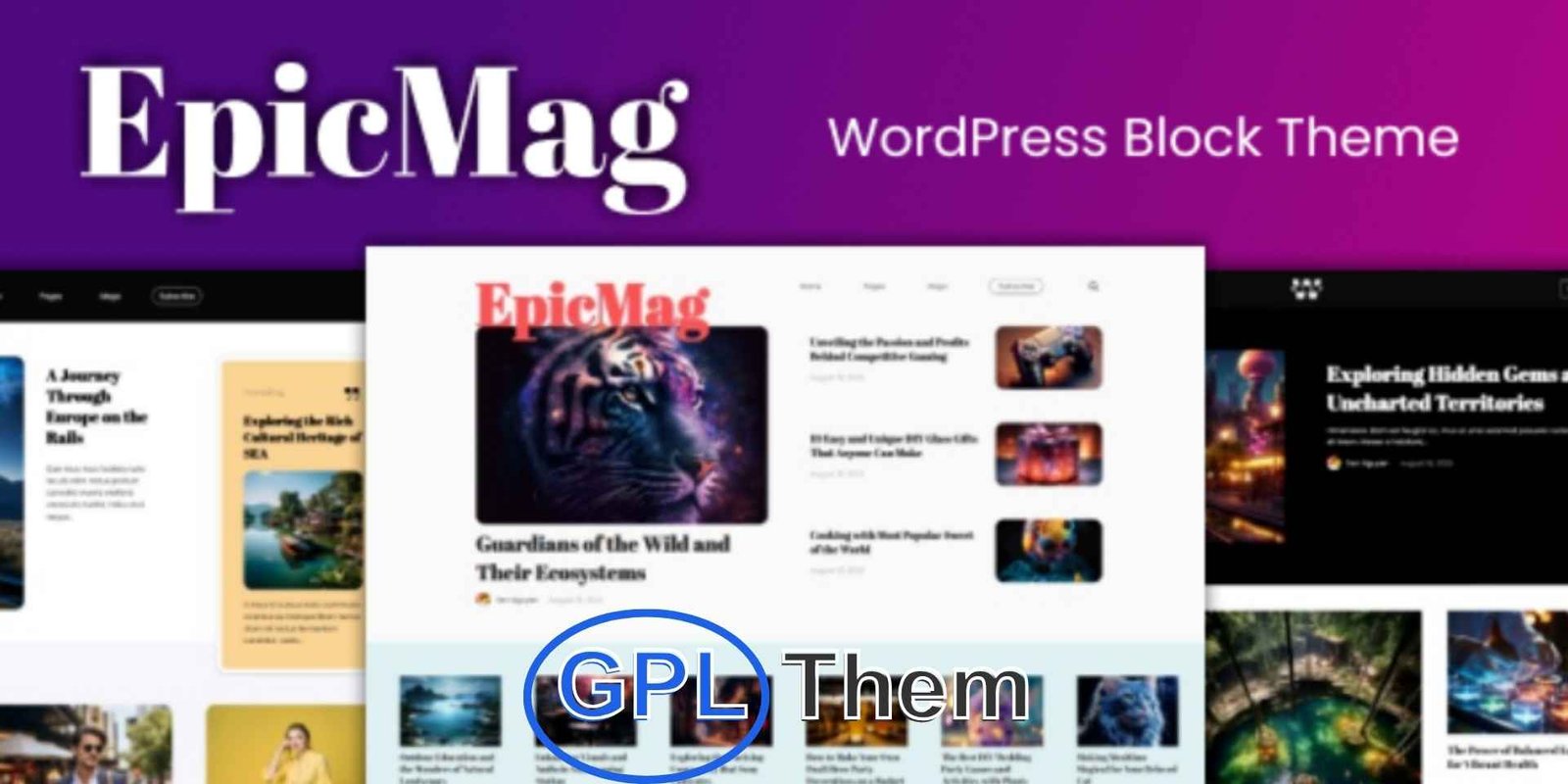 EpicMag – News Magazine WordPress Theme EpicMag – Modern News & Magazine WordPress Theme EpicMag is a fast, flexible, and SEO-optimized WordPress block theme designed for online magazines, news portals, and digital publishers. With its clean layouts, lightning-fast performance, and easy setup, EpicMag helps you launch a professional publishing site in no time.