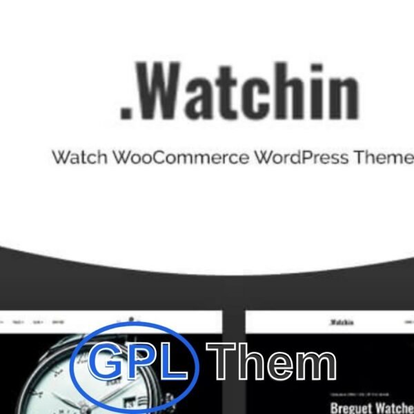 Watchin – Luxury Watch Shop WooCommerce WordPress Theme Watchin is a stylish and fully responsive WooCommerce WordPress theme crafted specifically for watch stores, luxury timepiece retailers, and fashion accessory shops.