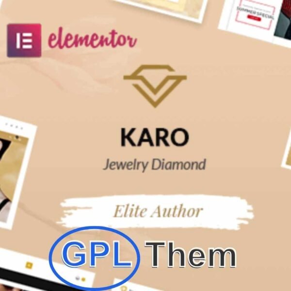 Karo – Elegant Jewelry & Diamond WooCommerce WordPress Theme Karo is a stylish and sophisticated WooCommerce WordPress theme crafted specifically for online jewelry stores.