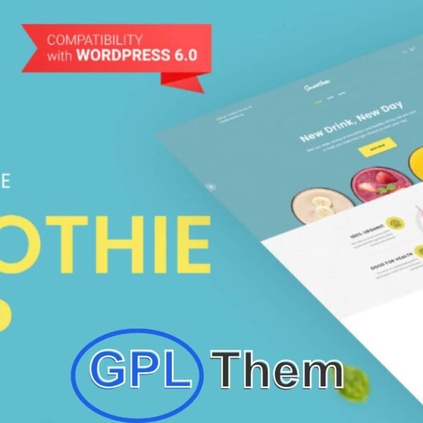 Smoothez v1.0.0 – Organic Smoothie Store ECommerce Modern Elementor WooCommerce Theme