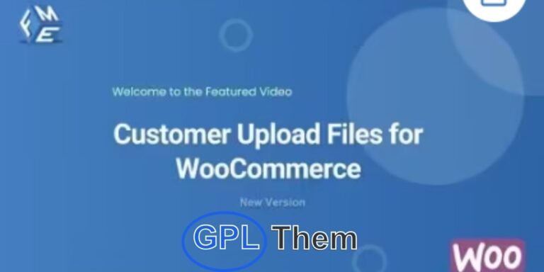 Customer Upload Files for WooCommerce