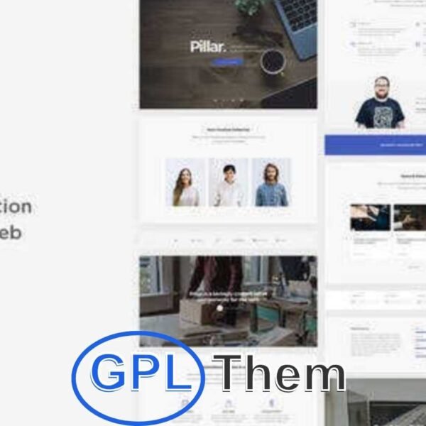Pillar – Responsive Multi-Concept WordPress Theme (SEO-Optimized) Pillar is a modern, flexible, and fully responsive WordPress theme designed to build powerful business websites, landing pages, portfolios, and more. Packed with over 110 pre-built demo pages and 160+ modular sections, Pillar gives you the creative freedom to build stunning multi-page or one-page websites with ease.
