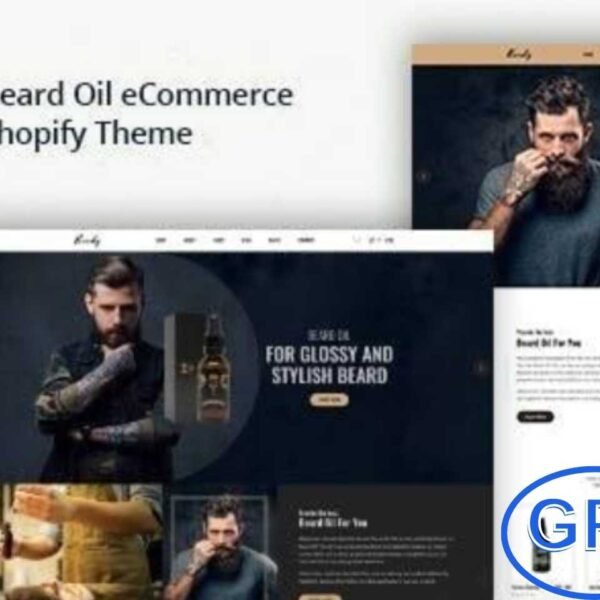 Bardy – Beard Oil WooCommerce Theme Bardy is a sleek, modern, and fully responsive WooCommerce theme crafted specifically for selling beard oils, grooming products, and men’s care essentials. With its clean design and professional layout, Bardy is ideal for niche eCommerce stores focused on personal care and beard grooming.
