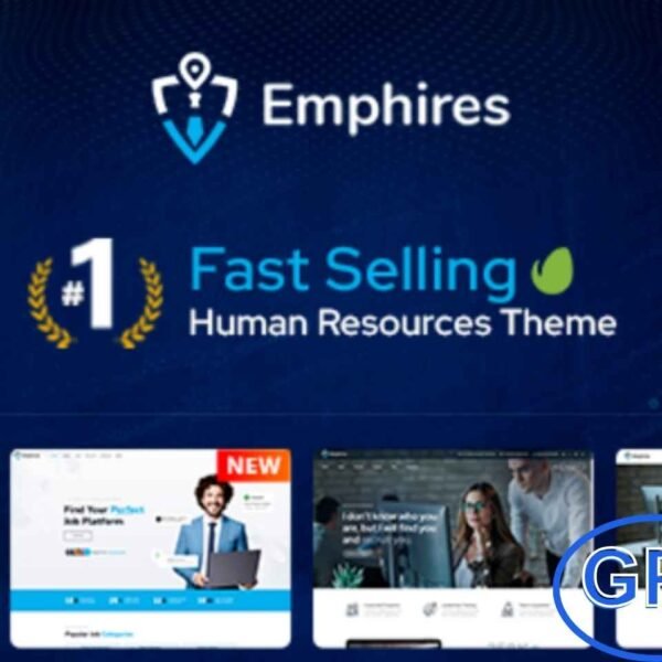 Emphires – Human Resources & Recruitment WordPress Theme Emphires is a modern and fully responsive WordPress theme designed specifically for HR agencies, recruitment firms, staffing services, and talent acquisition platforms. With powerful customization options and an intuitive interface, Emphires allows you to launch a professional recruitment website—no coding required.