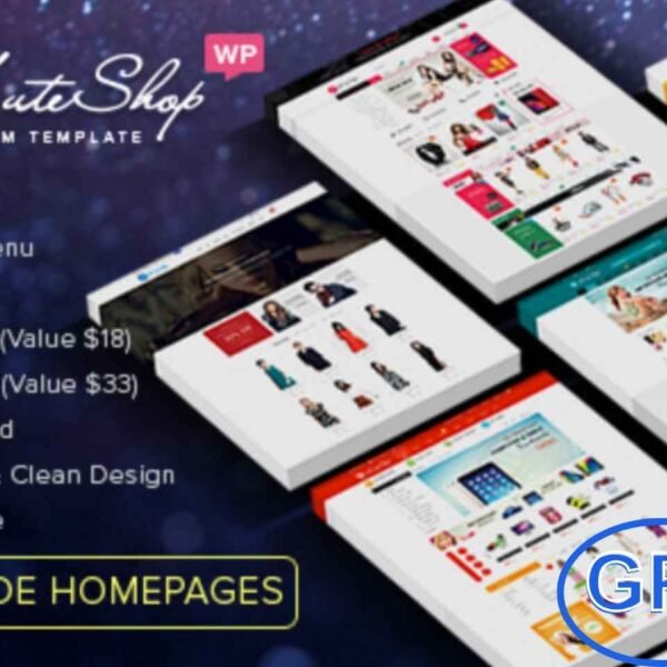 KuteShop – Multipurpose WooCommerce WordPress Theme with RTL Support KuteShop is a feature-rich and highly versatile WooCommerce WordPress theme, trusted by thousands of online retailers. Designed with creativity and performance in mind, this theme offers a fresh and modern layout perfect for any type of eCommerce store.