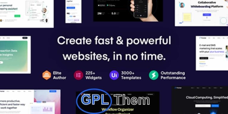 Framer – Startup & SaaS WordPress Theme Framer is a modern and highly versatile WordPress theme designed for startups, SaaS businesses, and digital entrepreneurs. With its pixel-perfect design and clean, responsive layouts, Framer makes it easy to build high-converting websites without any coding knowledge.