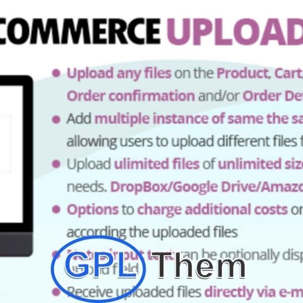 Checkout Files Upload for WooCommerce – Let Customers Share Files with Ease Checkout Files Upload for WooCommerce is a premium plugin that allows your customers to upload files directly during or after the checkout process. Whether you offer personalized products, custom services, or need additional documents to fulfill an order, this plugin makes the process smooth and user-friendly.