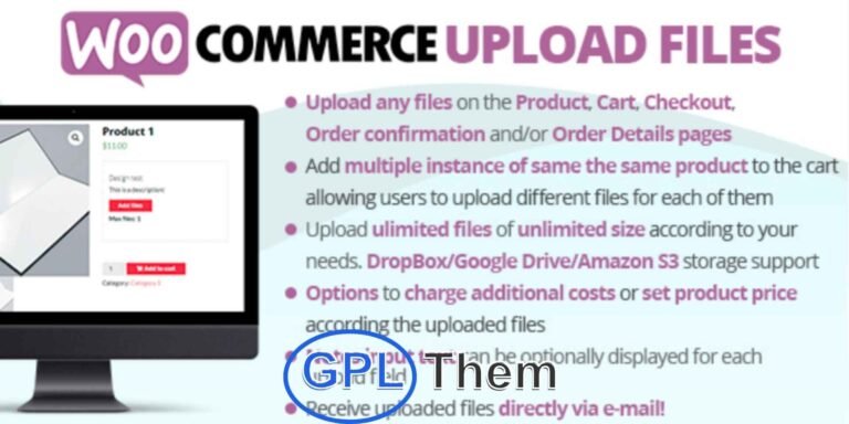 Checkout Files Upload for WooCommerce – Let Customers Share Files with Ease Checkout Files Upload for WooCommerce is a premium plugin that allows your customers to upload files directly during or after the checkout process. Whether you offer personalized products, custom services, or need additional documents to fulfill an order, this plugin makes the process smooth and user-friendly.