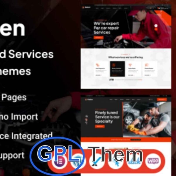 Malen – Car Service & Auto Repair WordPress Theme Malen is a professionally designed WordPress theme built for automotive repair shops, car service centers, auto mechanics, and vehicle maintenance businesses.