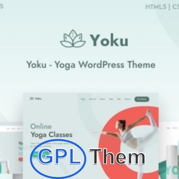 Yoku – Yoga Studio & Ayurveda WordPress Theme Yoku is a beautifully designed premium WordPress theme tailored for yoga studios, online yoga classes, meditation centers, ayurvedic wellness, yoga shops, and coaching programs. Built with an integrated Learning Management System (LMS), Yoku lets you easily create, manage, and sell online yoga courses.