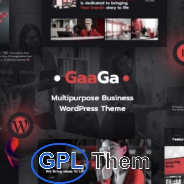 Gaaga v1.0.4 – Creative Agency Theme