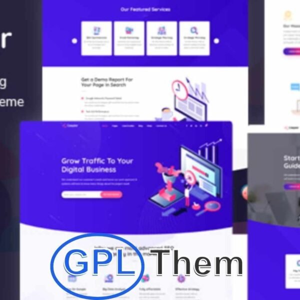 Caspiar – SEO & Digital Marketing Agency WordPress Theme Caspiar is a modern and powerful WordPress theme crafted specifically for SEO agencies, digital marketing firms, and creative businesses. Designed with performance and clarity in mind, Caspiar offers a professional layout that helps convert visitors into clients.