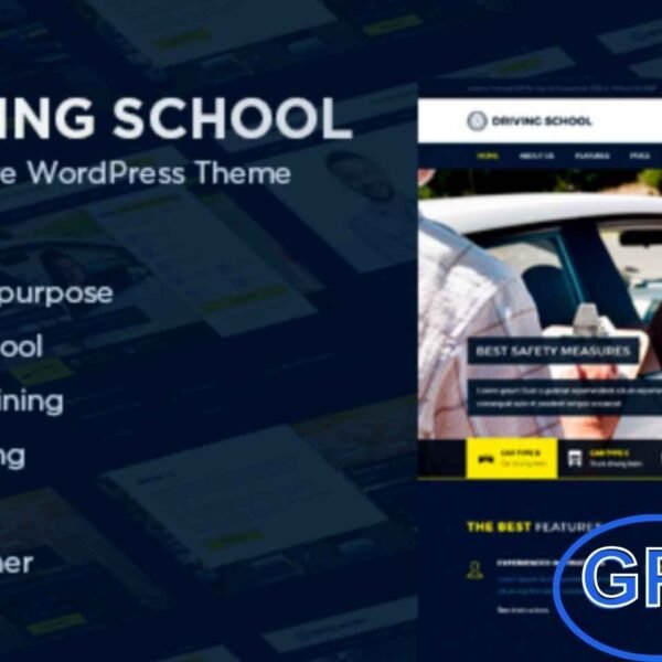Driving School 1.4.9 – WordPress Theme