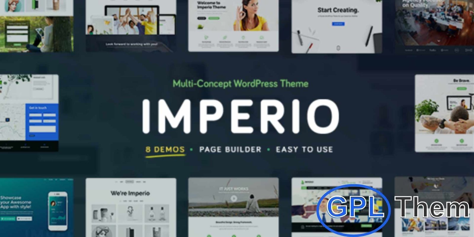 Imperio – Business, E-Commerce, Portfolio & Photography WP Theme Imperio – Multipurpose WordPress Theme for Business, eCommerce, Portfolio & Photography Imperio is a powerful and elegant WordPress theme crafted for businesses, online stores, creative portfolios, and photography websites.