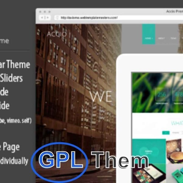 Accio 1.4.6 – Responsive Onepage Parallax Agency WP Theme
