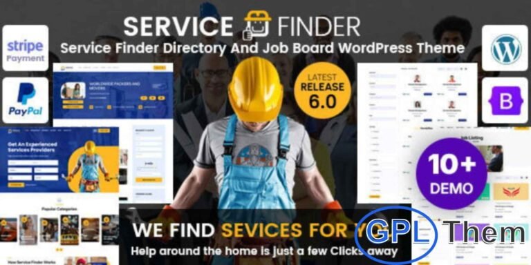 Wyzi – Business Directory & Service Booking WordPress Theme Wyzi is a powerful Business Finder and Service Provider Booking WordPress theme designed to bridge the gap between service providers and customers.
