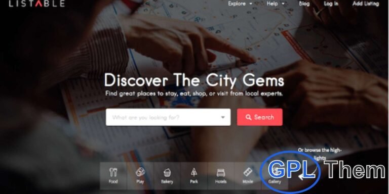 Listable – Friendly and Powerful Directory Listing WordPress Theme Listable is a modern and user-friendly WordPress directory theme designed to help you easily create, manage, and monetize local or global listing websites.