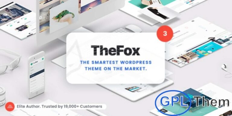 TheFox – Modern Multi-Purpose WordPress Theme for All Website Types TheFox is a clean, responsive, and highly flexible WordPress theme designed to suit virtually any type of website—business, portfolio, blog, eCommerce, or creative projects. With its modern design and built-in Visual Composer, TheFox lets you build stunning websites with ease, no coding required.