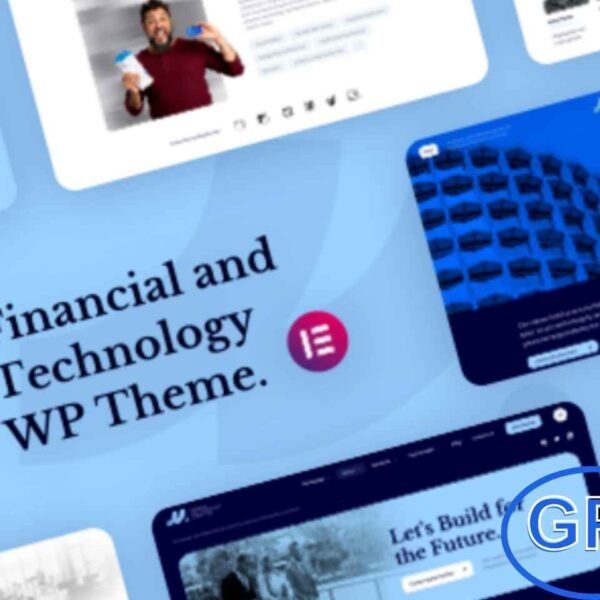 MLab v1.0.2 – Financial and Technology WordPress Theme