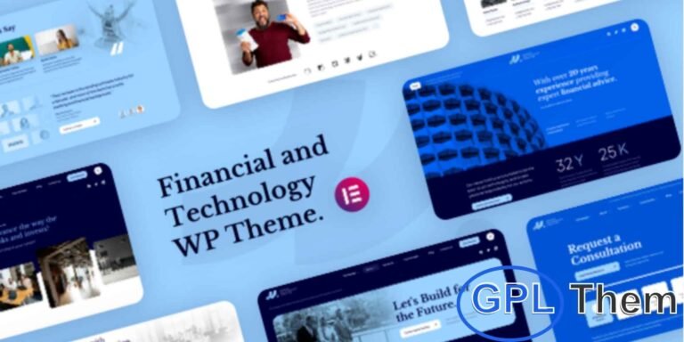 MLab – Financial & Technology WordPress Theme MLab is a sleek and modern WordPress theme crafted for financial institutions, fintech startups, consulting firms, and technology-driven businesses. Designed with clarity and professionalism in mind, MLab offers a clean layout, crisp typography, and stylish visual elements that enhance user experience and build trust.