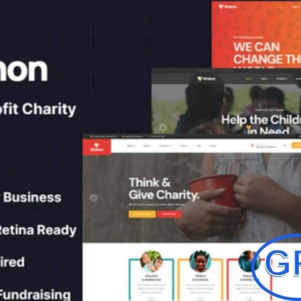 Wishon v1.0 – Non-Profit & Charity WordPress Theme