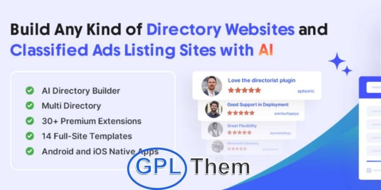 Directorist dRestaurant – Restaurant Directory WordPress Theme dRestaurant by Directorist is a powerful and feature-rich WordPress theme designed specifically for building restaurant directories and food listing platforms. Whether you’re creating a city-based restaurant guide or a global food directory, dRestaurant offers everything you need to launch a professional, user-friendly site.