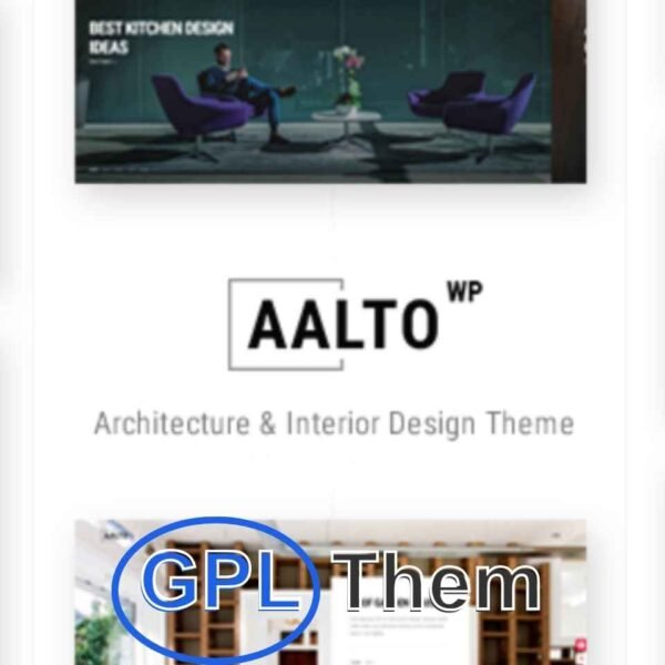 Aalto v1.8 – Architecture And Interior Design Theme