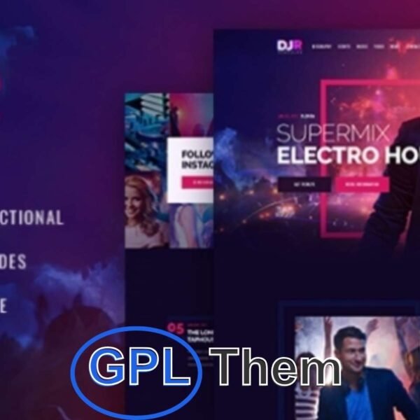 DJ Rainflow v1.3.12 – A Music Band & Musician WordPress Theme