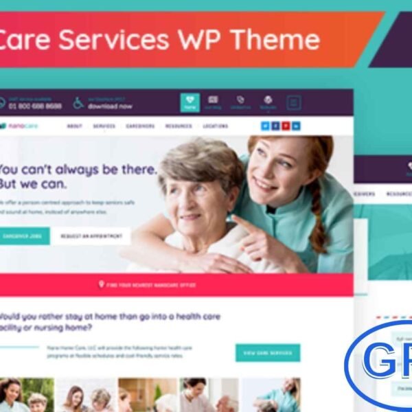 NanoCare v1.1.8 – Home Health Care, Medical Care WordPress Theme