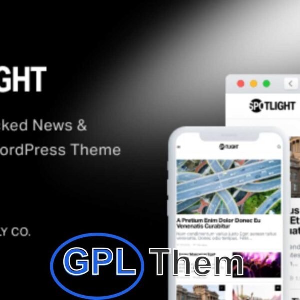 Spotlight – Modern WordPress Theme for News Portals & Online Magazines Spotlight is a sleek, performance-optimized WordPress theme crafted for content-rich blogs, online magazines, and news websites. Designed with speed, clarity, and readability in mind, Spotlight helps publishers deliver a smooth and engaging reading experience across all devices.