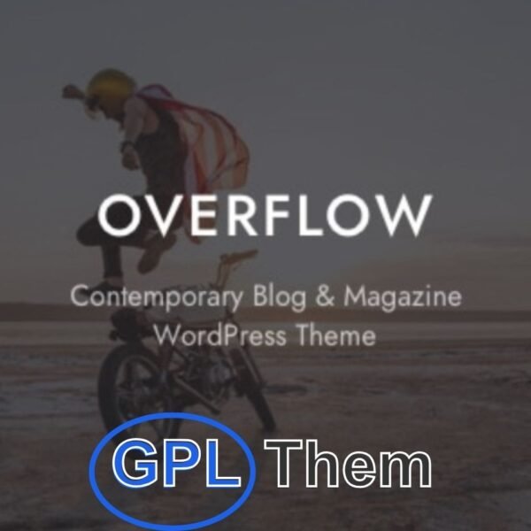 Overflow v1.5.7 – Contemporary Blog & Magazine WordPress Theme