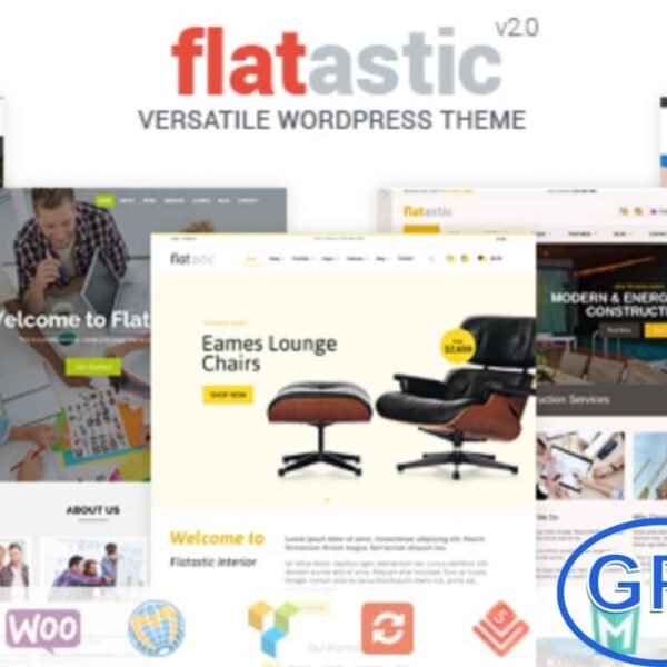 Flatastic v1.8.7 – Versatile Multi Vendor WordPress Theme