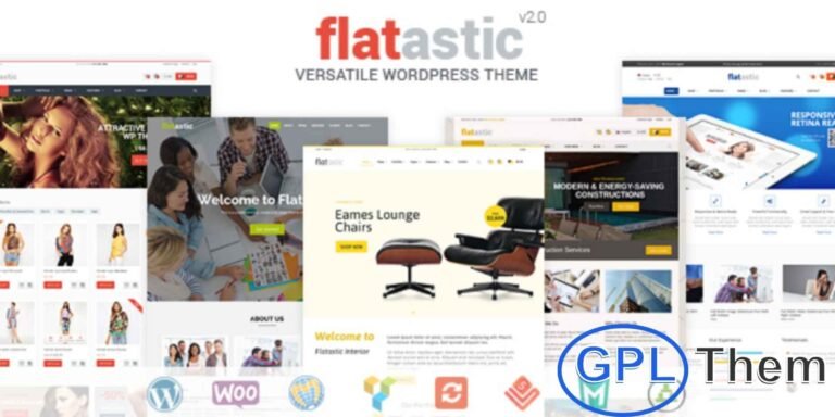 Flatastic – Powerful Multi-Vendor WooCommerce WordPress Theme Flatastic is a modern and highly customizable multi-vendor WordPress theme built on the robust WooCommerce platform. Designed for flexibility and ease of use, Flatastic is perfect for creating professional marketplaces, online stores, or eCommerce platforms of any size.