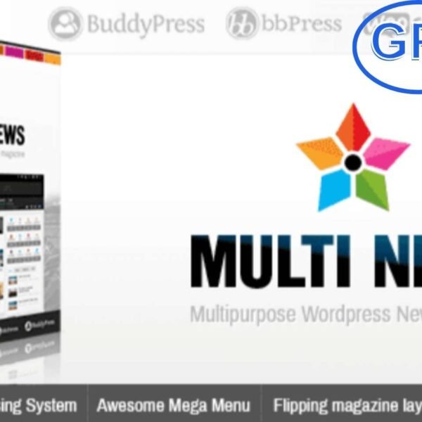 Multinews – Responsive WordPress Theme for News, Magazine & Blog Sites Multinews is a feature-rich and visually stunning WordPress theme designed for news websites, online magazines, and content-heavy blogs.