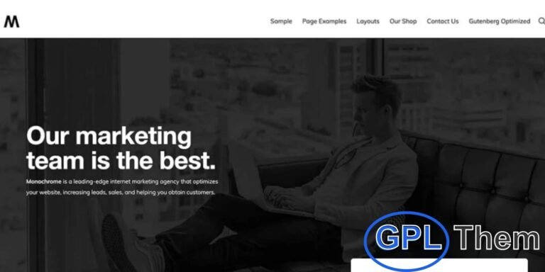 Monochrome Pro by StudioPress – Minimalist WordPress Theme Powered by Genesis Monochrome Pro is a sleek, minimalist WordPress theme built on the robust Genesis Framework, ideal for professionals, creatives, and businesses that value simplicity and impact. Designed with generous white space, elegant typography, and a clean layout, this theme puts your content and brand message front and center.