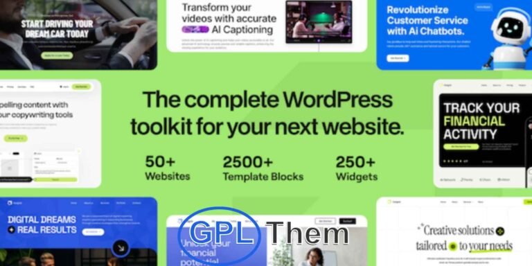 Outgrid – Versatile Multipurpose Elementor WordPress Theme for Business, Blogs & eCommerce Outgrid is a powerful and modern Elementor-based WordPress theme designed to suit a wide variety of website types.