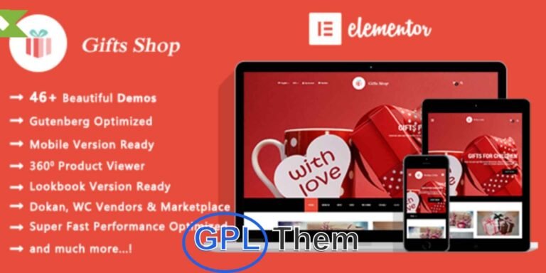 Gifts Shop – WooCommerce WordPress Theme for Handmade Gifts & Souvenirs Gifts Shop is a beautifully designed WooCommerce WordPress theme perfect for online stores specializing in handmade gifts, souvenirs, gift cards, stationery, presents, and accessories. Featuring a clean, modern, and user-friendly layout, this theme makes it easy to build a visually appealing and high-converting online store.