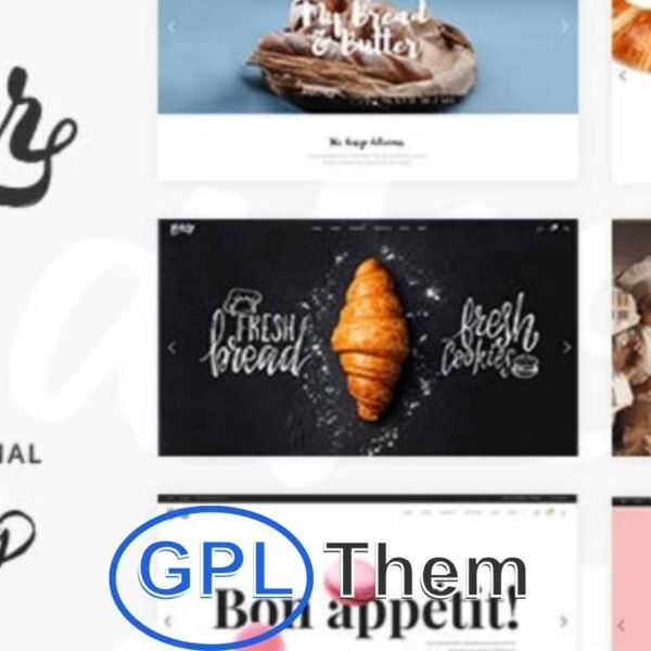 Baker – WordPress Theme for Bakery, Pastry, and Cake Shops Baker is a deliciously crafted WordPress theme designed specifically for bakeries, pastry shops, cake stores, and dessert-focused businesses. With a modern aesthetic and user-friendly layout, this theme is perfect for showcasing your sweet creations online.