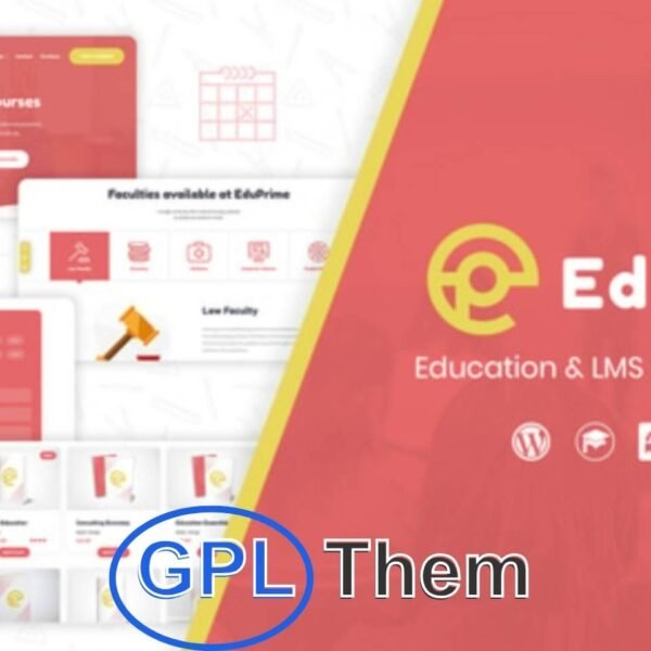 EduPrime – Modern Education & LMS WordPress Theme EduPrime is a powerful and feature-rich Education WordPress Theme designed for schools, universities, online course providers, and education professionals. Whether you're an educator, administrator, or entrepreneur in the learning sector, EduPrime helps you build a professional and fully functional educational platform with ease.