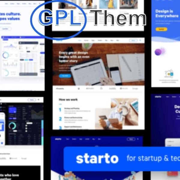 Starto v2.1.9 – Software AI Startup WordPress