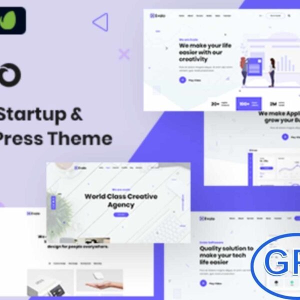 Evalo v1.0.6 – Minimal SaaS Startup & Agency WordPress Theme