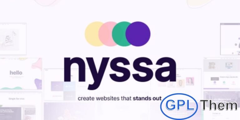 Nyssa – Multipurpose One & Multi Page WordPress Theme Nyssa is a stylish and modern multipurpose WordPress theme, ideal for any type of website—whether one-page or multi-page. Designed with a vibrant aesthetic, Nyssa comes loaded with premium plugins, flexible customization options, and a powerful admin panel.